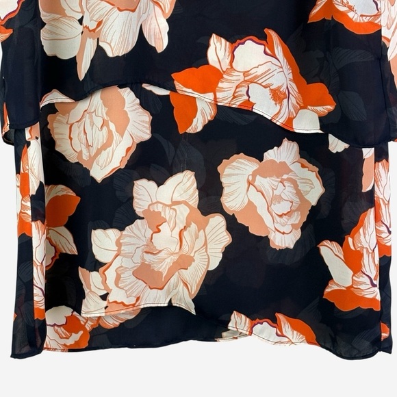 Cabi Floral Sleeveless Blossom Tiered Blouse Style 5030 Medium - Picture 4 of 13